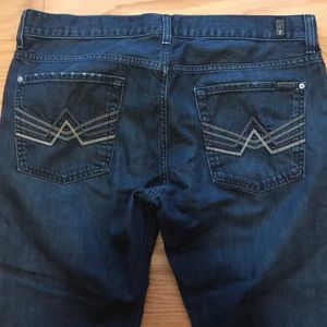 7 For All Mankind Straight Jeans Men’s 36 x 32